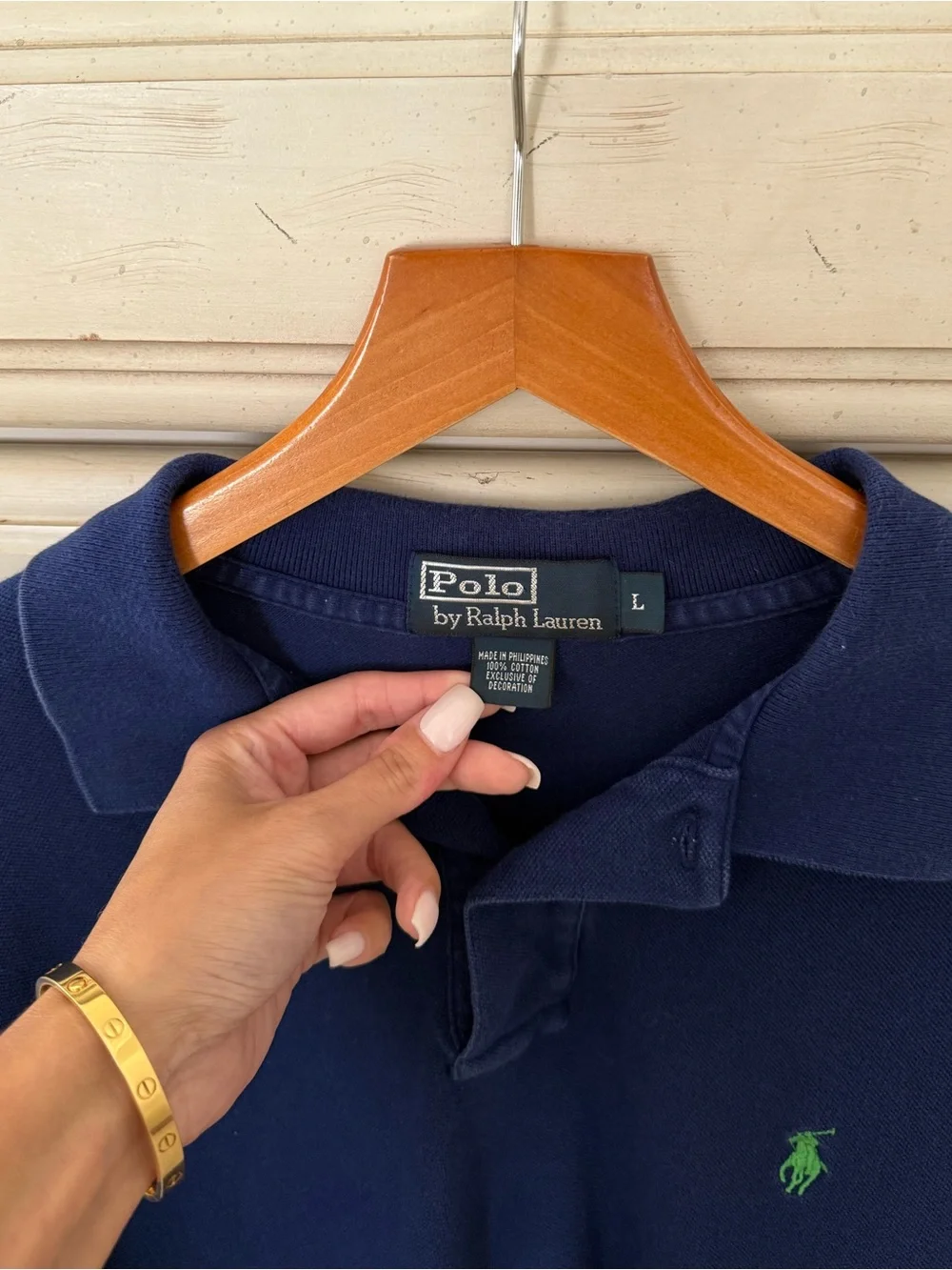 Ralph Lauren Blue Preppy Polo Shirt